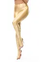 P800 open crotch pantyhose gold missO.